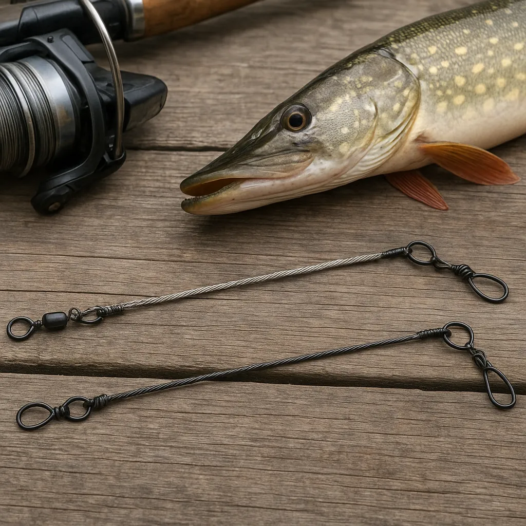 Przypony stalowe vs tytanowe – co wybrać na szczupaka?