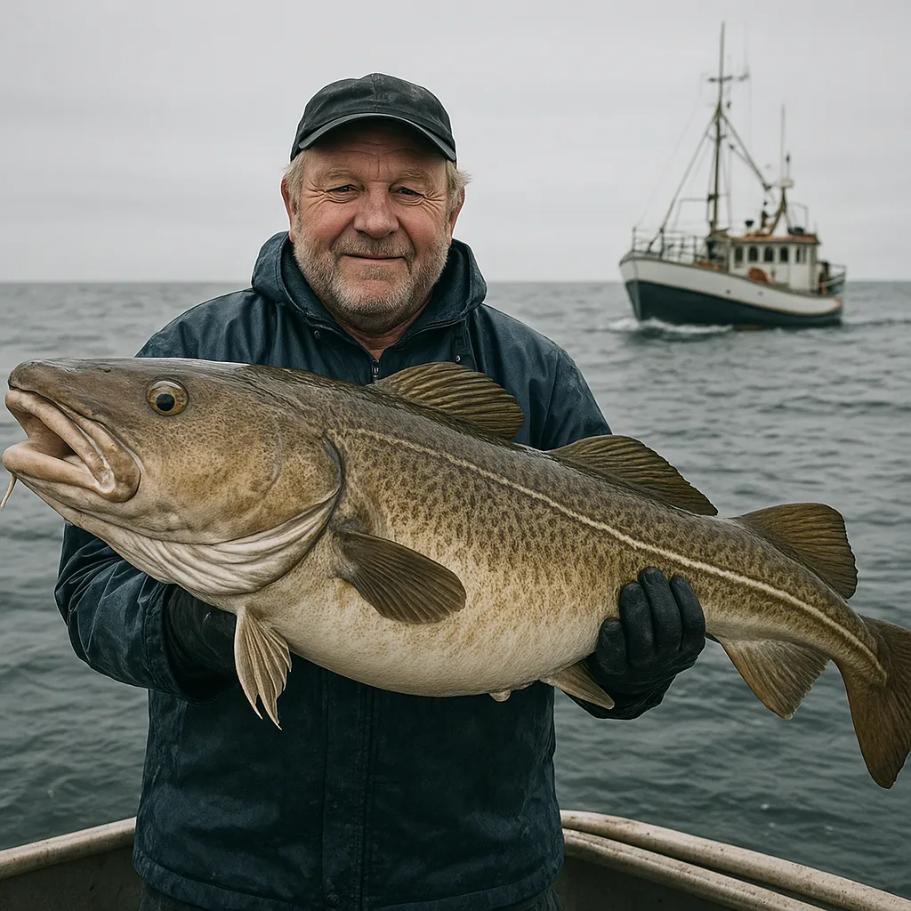 Największy dorsz złowiony w Morzu Bałtyckim