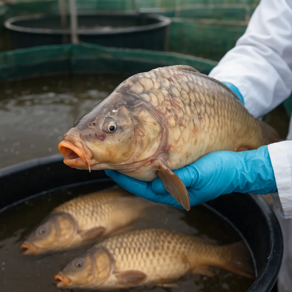 Aeromonadoza w stawach karpiowych – przyczyny, leczenie i zapobieganie