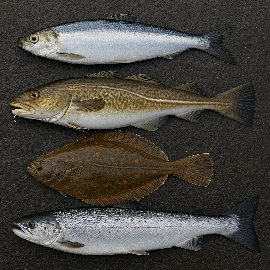 Najważniejsze gatunki ryb poławianych w Morzu Bałtyckim