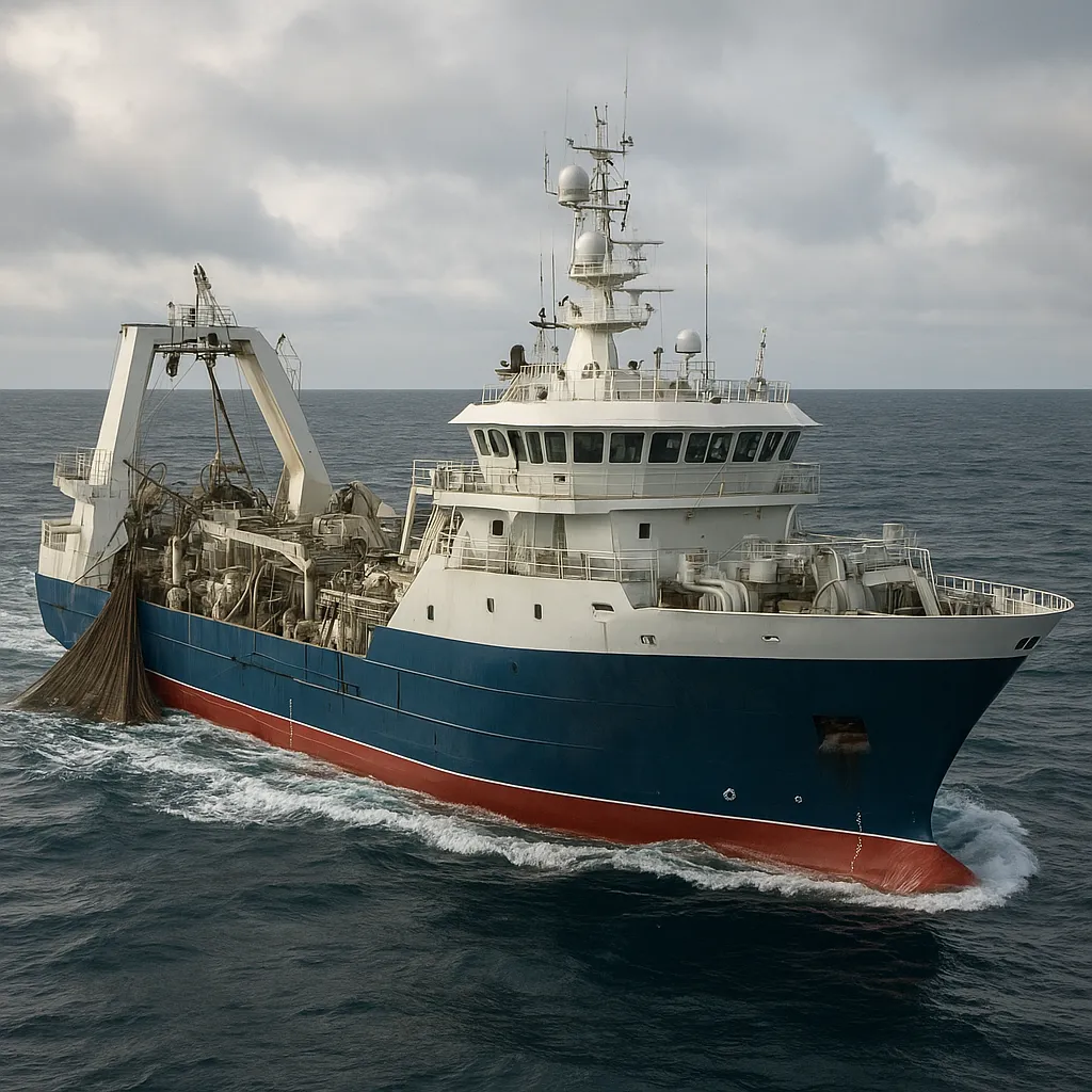 Nowoczesne trawlery pelagiczne – technologie połowu i systemy przetwórstwa na pokładzie