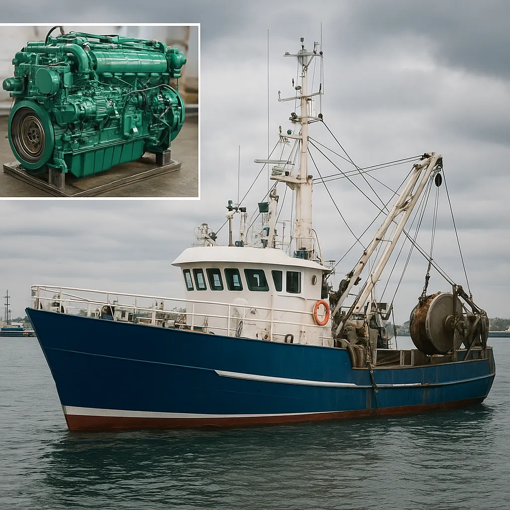 Modernizacja silników w kutrach rybackich – oszczędność paliwa i ekologia