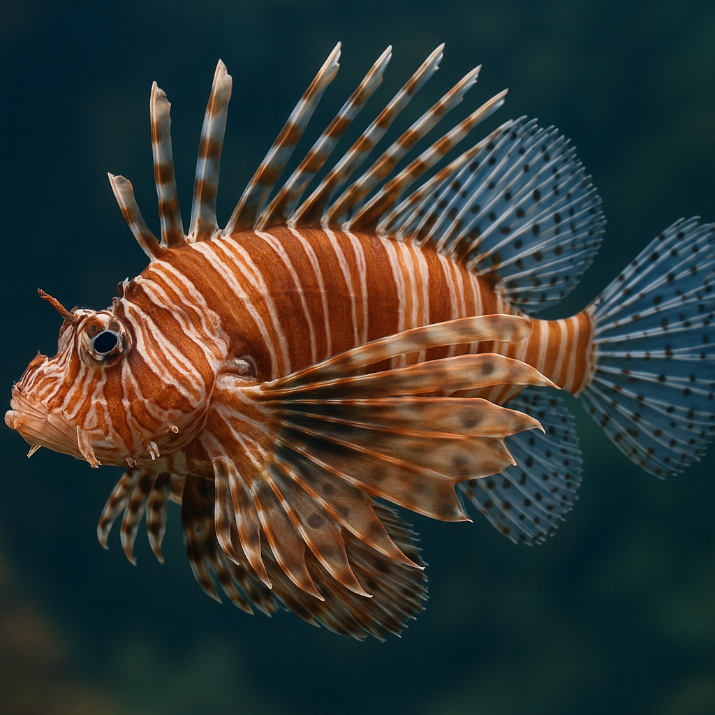Skrzydlica pacyficzna – Pterois miles