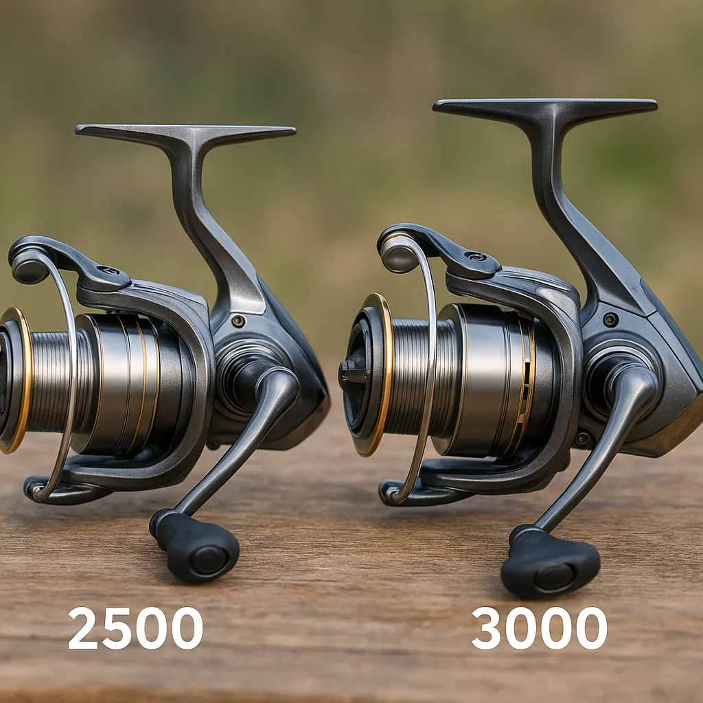 Porównanie kołowrotków 2500 vs 3000 – który rozmiar wybrać na sandacza?