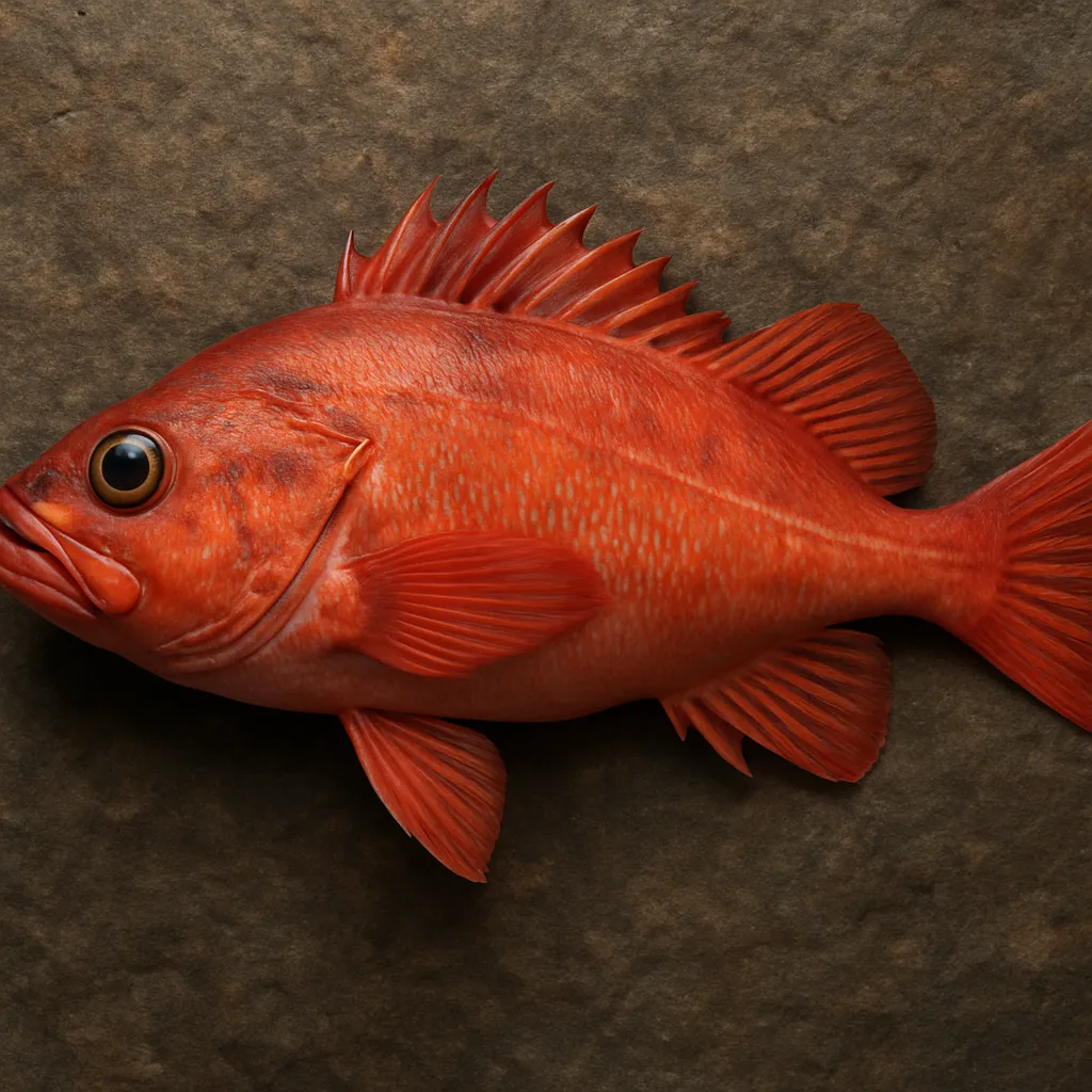 Karmazyn pacyficzny – Sebastes alutus