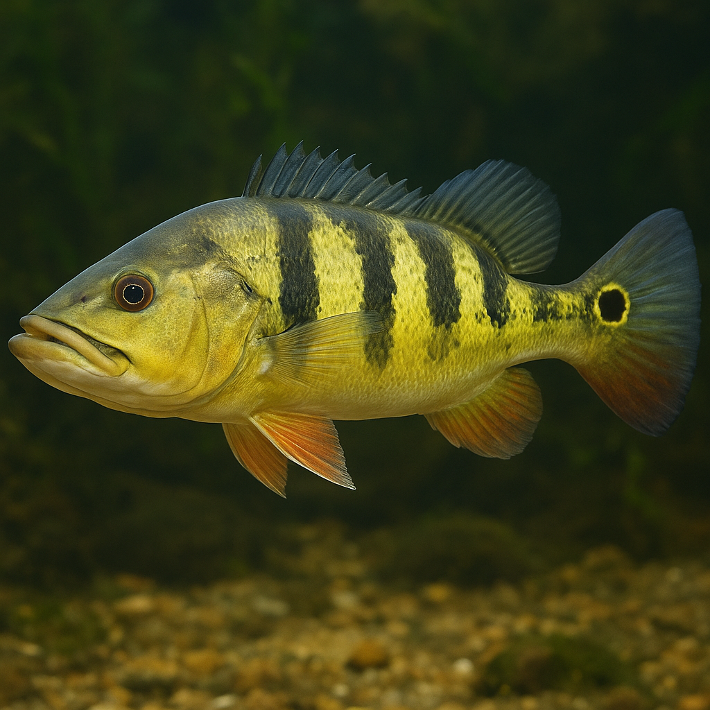 Tucunaré (peacock bass) – Cichla ocellaris