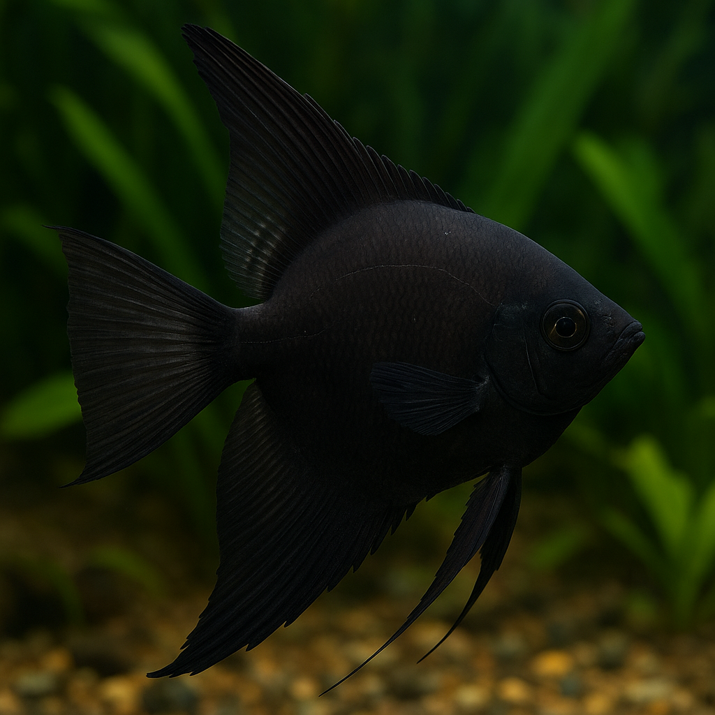 Skalar czarny – Pterophyllum altum