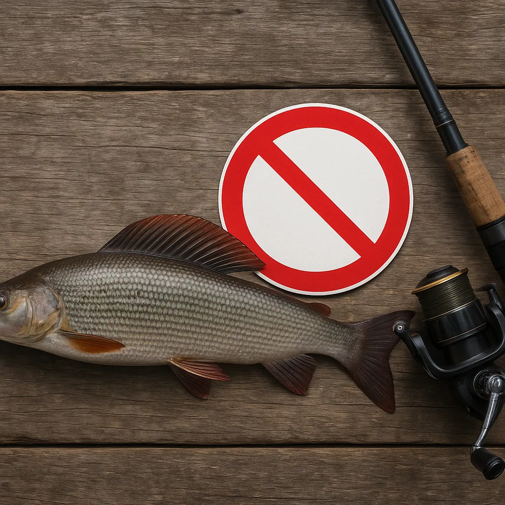 Lipień – kiedy obowiązuje zakaz połowu?