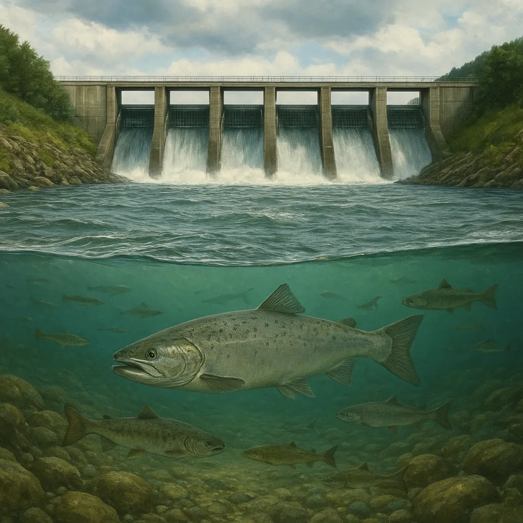 Wpływ budowy zapór na migrację ryb wędrownych