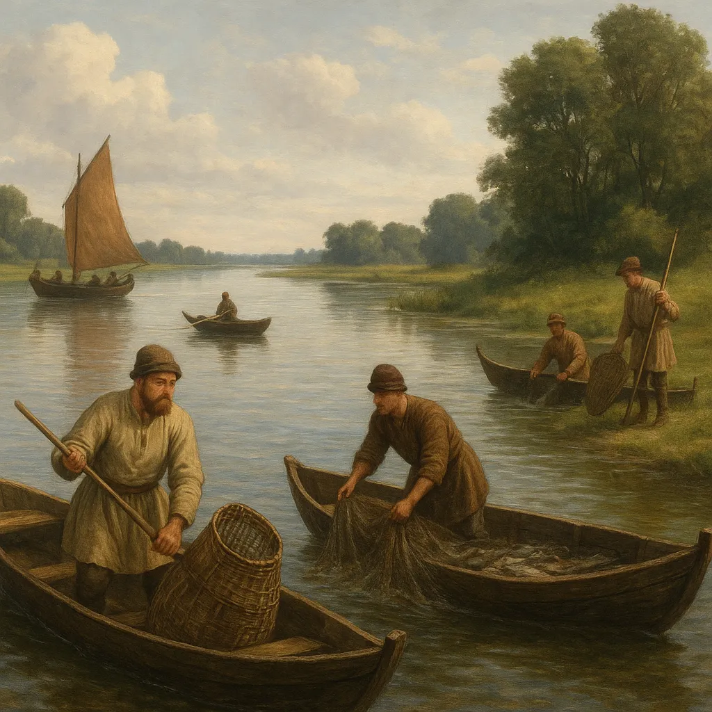 Rybactwo śródlądowe w dawnej Polsce – jeziora, rzeki i starorzecza