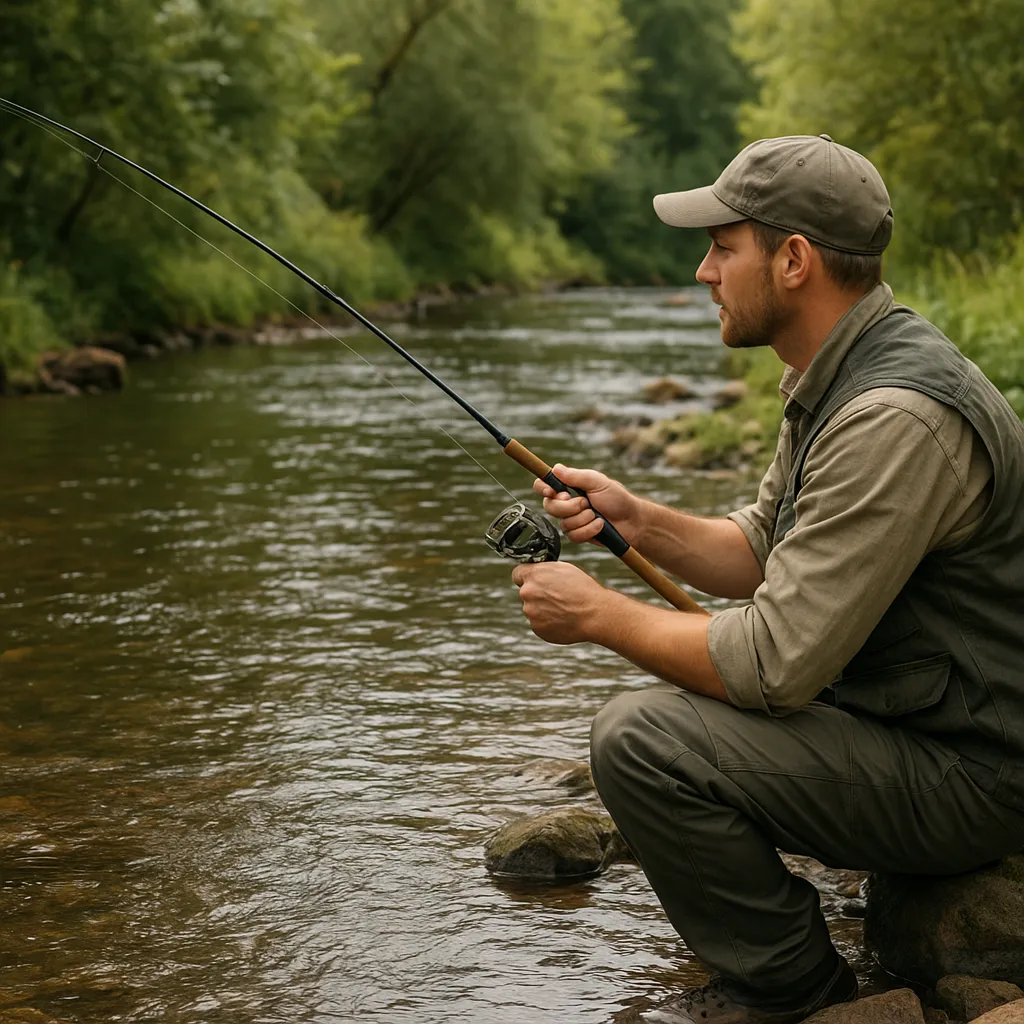 Jak łowić ryby w małych rzeczkach