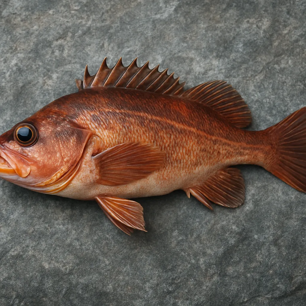 Ryba skalna żółtogardła – Sebastes reedi
