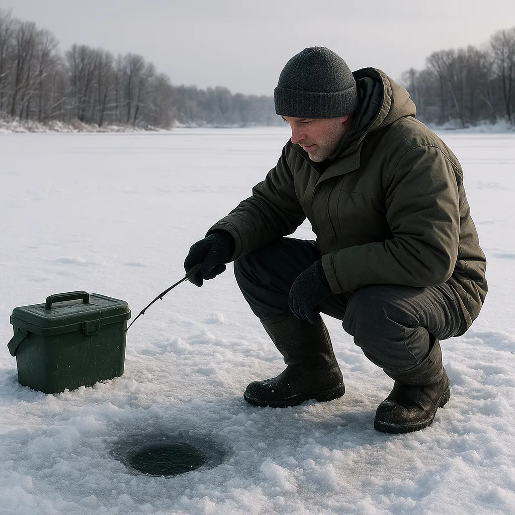 Jak łowić ryby zimą na wodzie stojącej