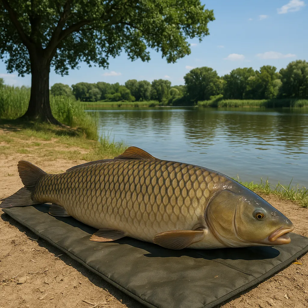 Łowisko Pod Dębem w Płock – amur w upalne dni