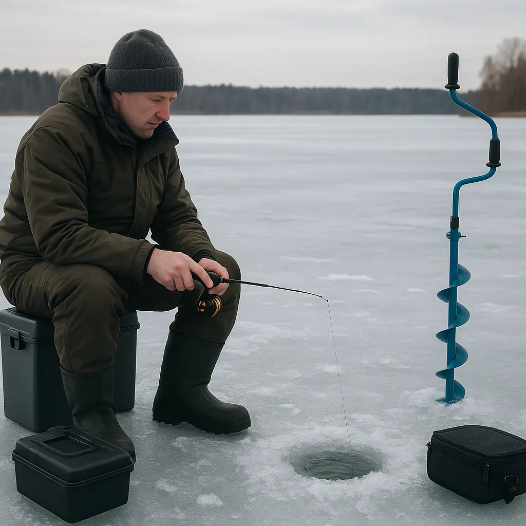 Wędkarstwo podlodowe – sprzęt i zasady bezpieczeństwa