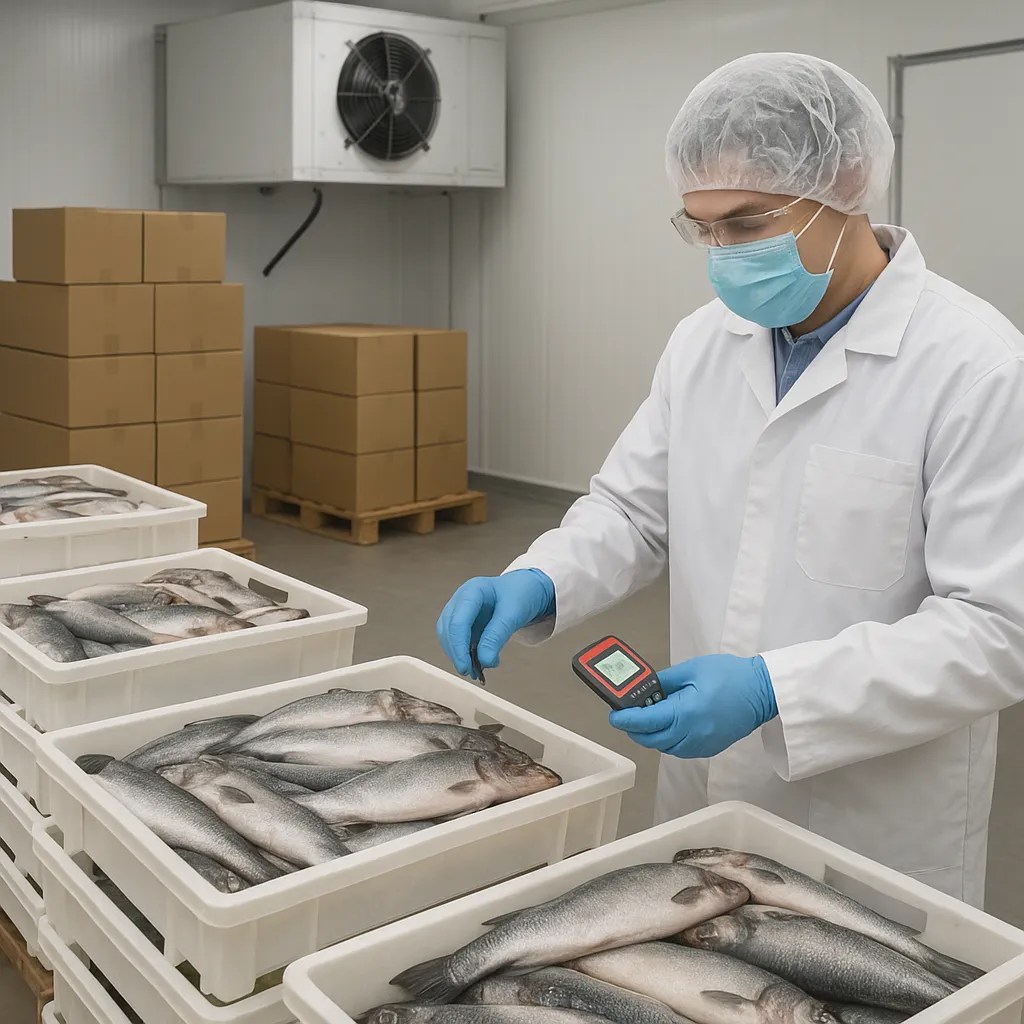 Kontrola wilgotności w chłodniach rybnych – dlaczego ma kluczowe znaczenie