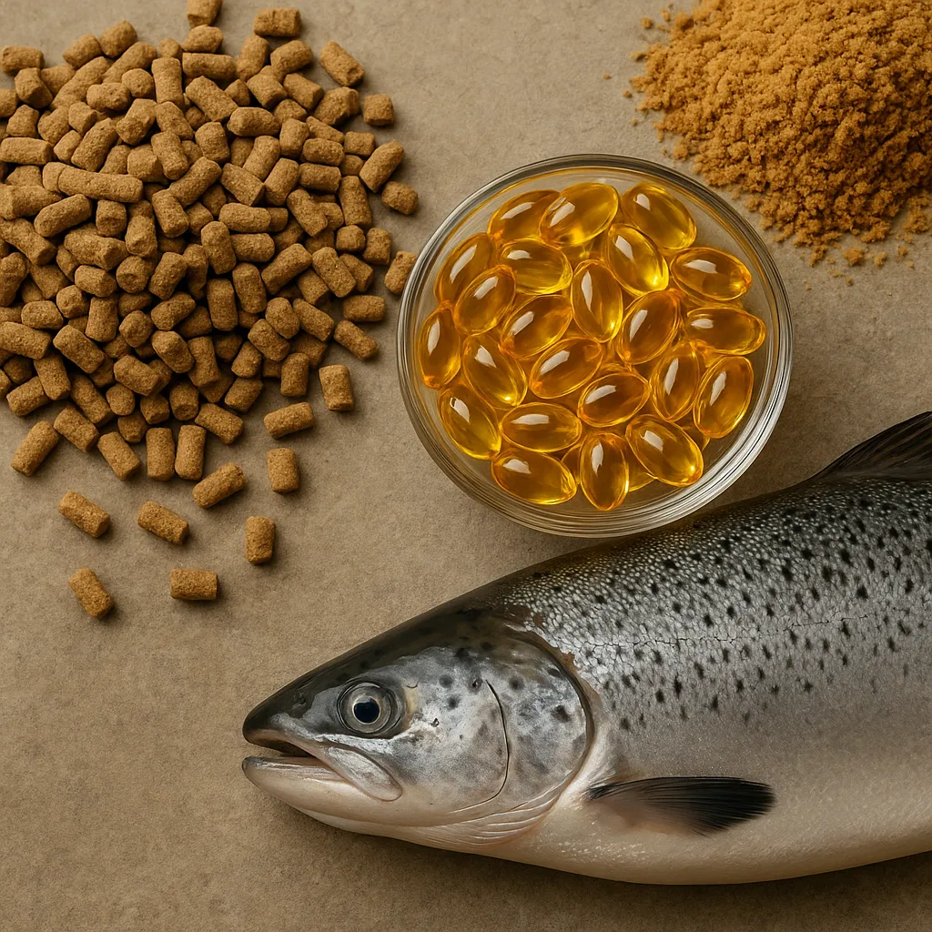Rola tłuszczów w paszy dla ryb – źródła energii i kwasy omega-3