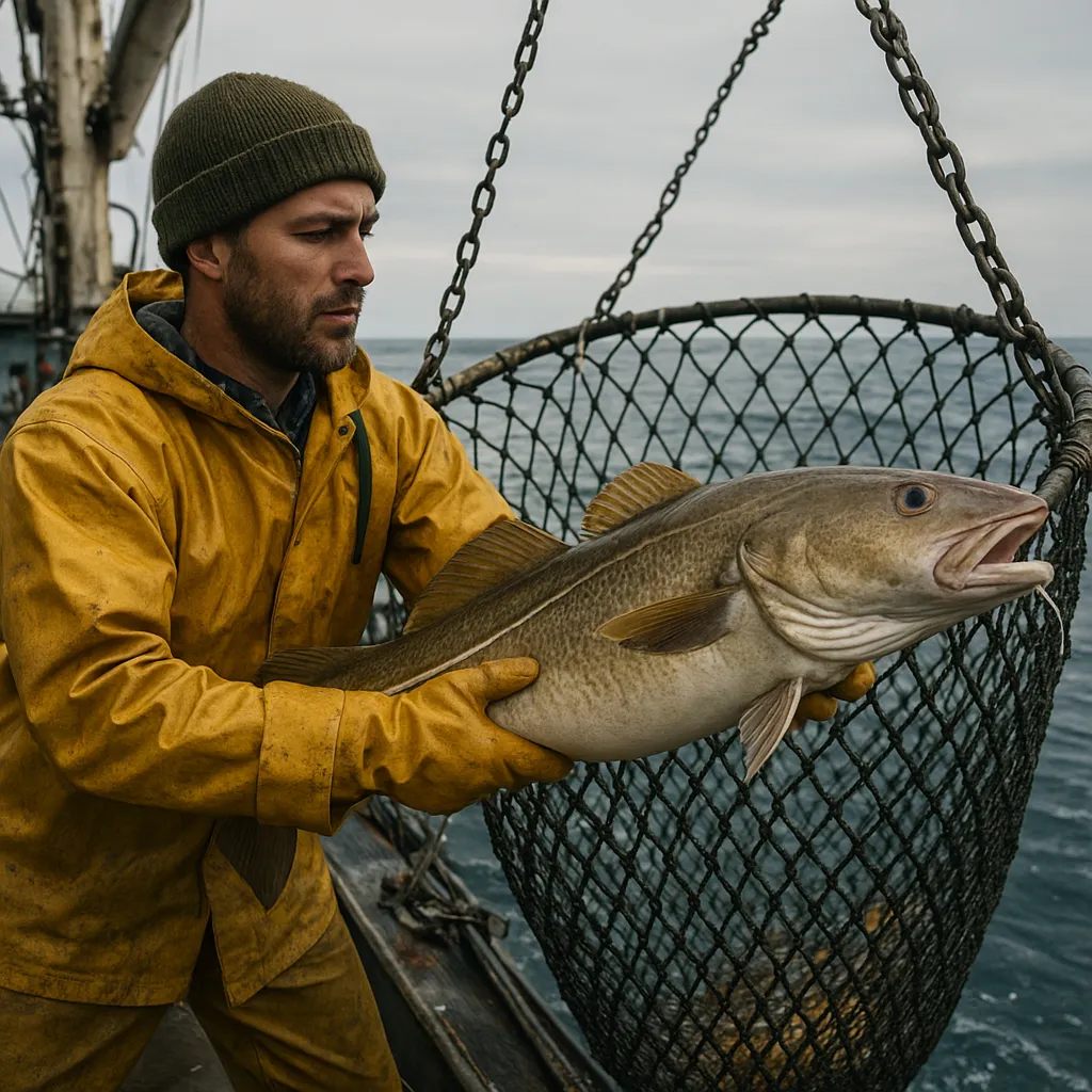 Połów dorsza atlantyckiego – biologia gatunku i wpływ limitów na rybaków