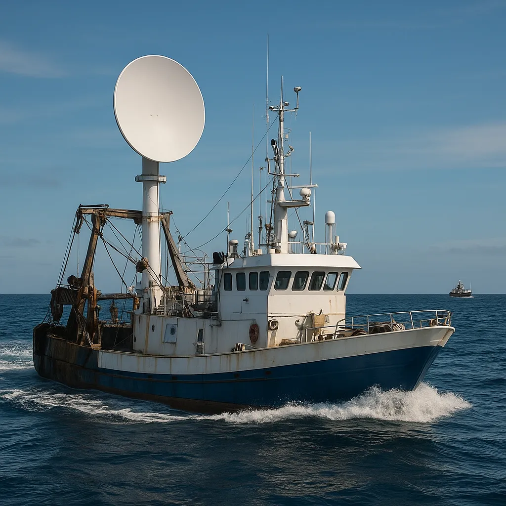 Systemy satelitarne VSAT w komunikacji statków rybackich