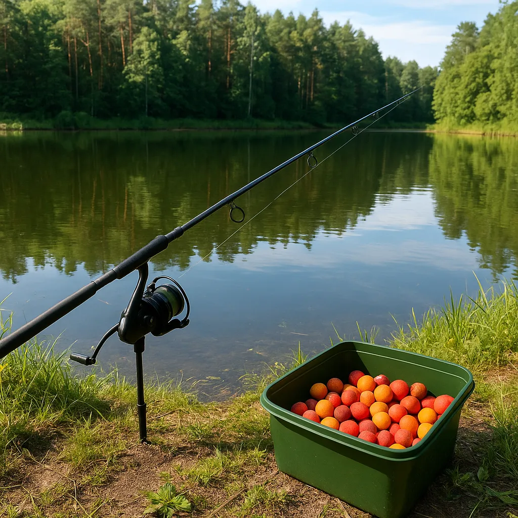 Łowisko Pod Lasem w Białystok – test kulek owocowych