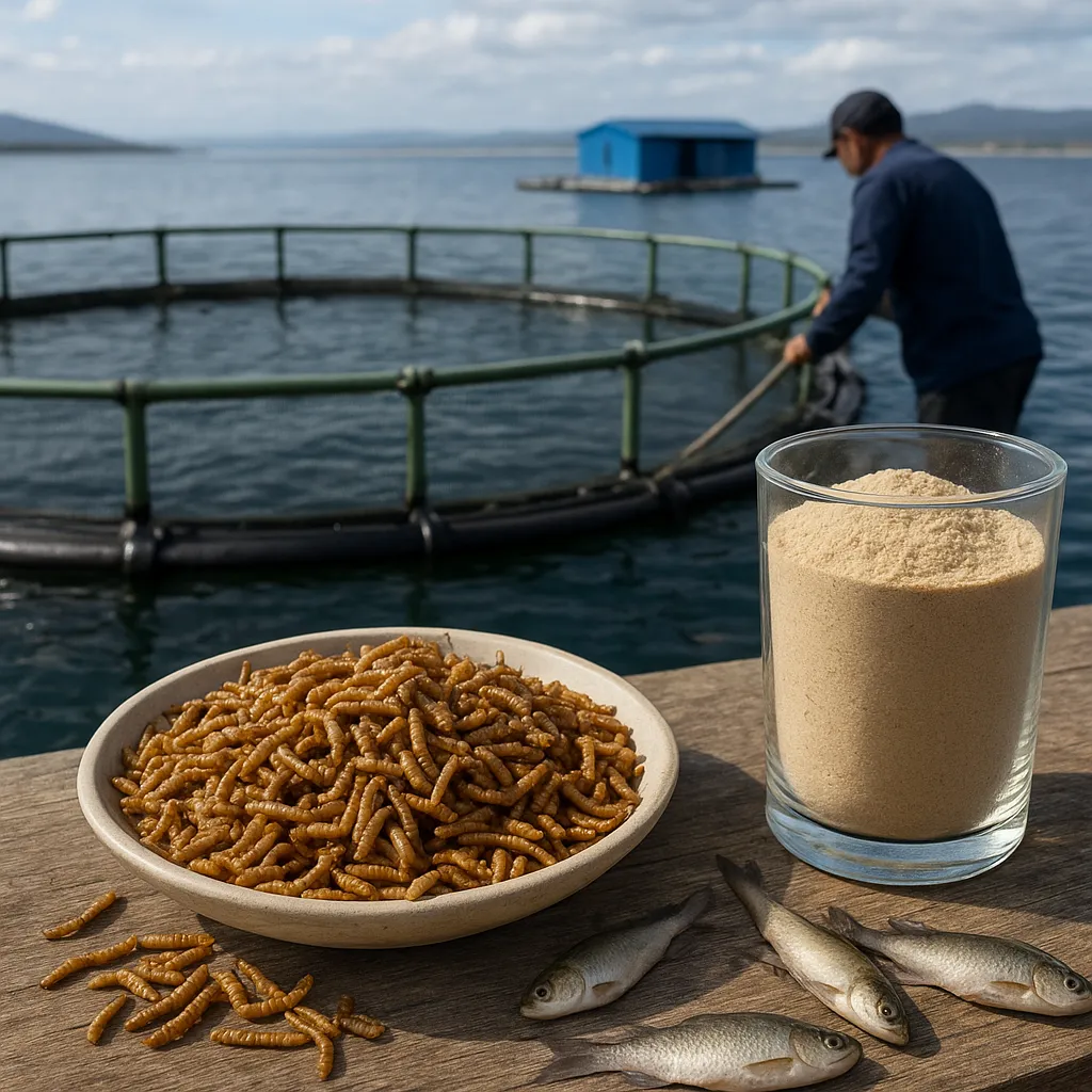 Alternatywne źródła białka: owady w paszach akwakulturowych