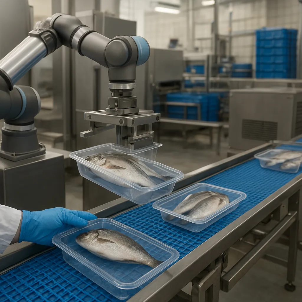 Automatyzacja pakowania w zakładach przetwórstwa rybnego