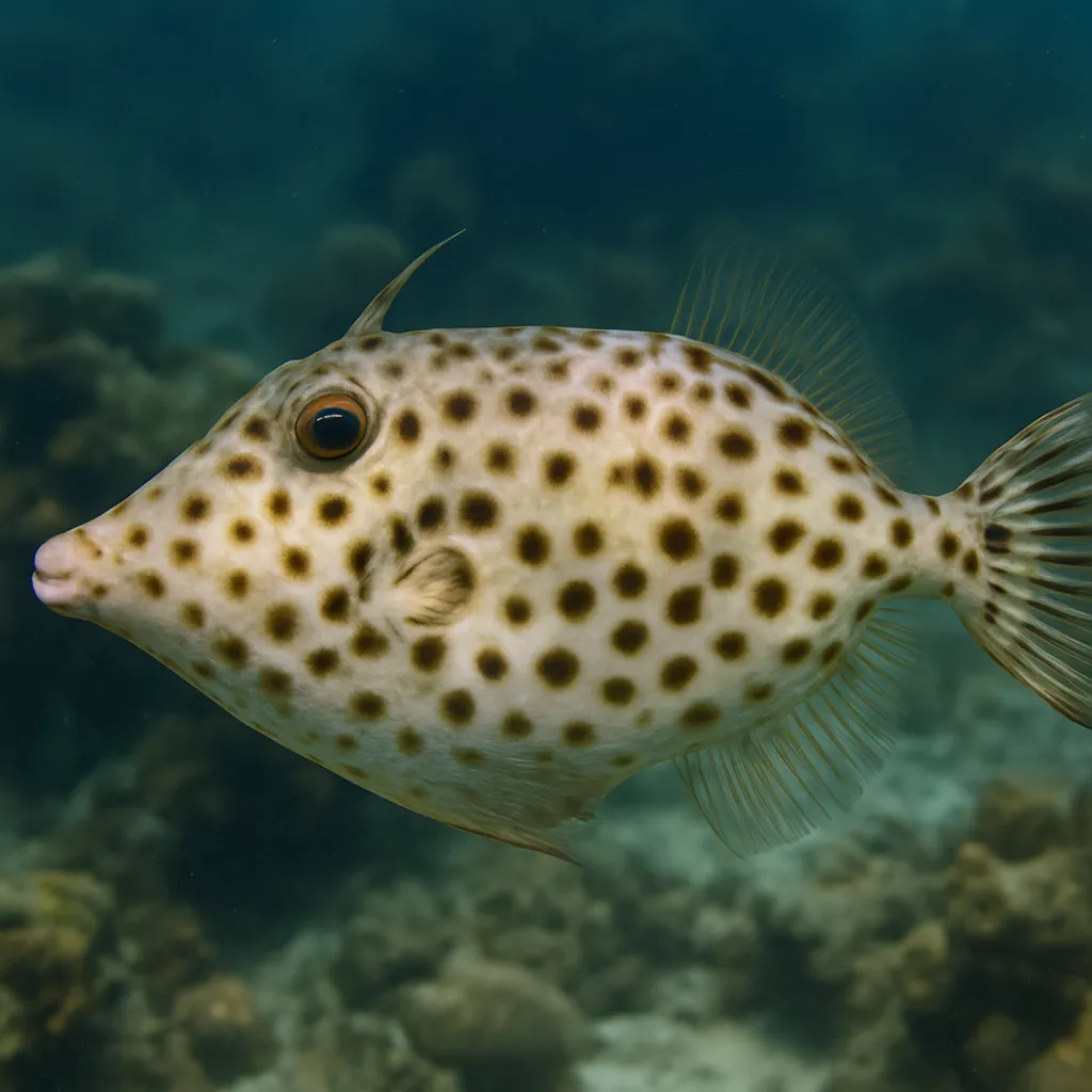 Filefish cętkowany – Aluterus scriptus