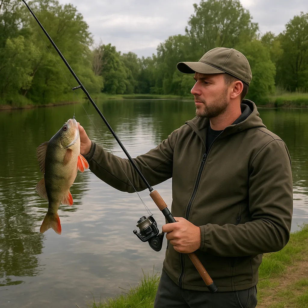 Łowisko Stawiki w Sosnowiec – spinning na okonia