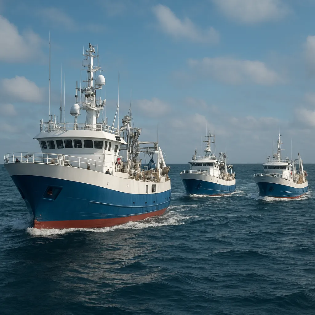 Najpopularniejsze modele hiszpańskich trawlerów dalekomorskich