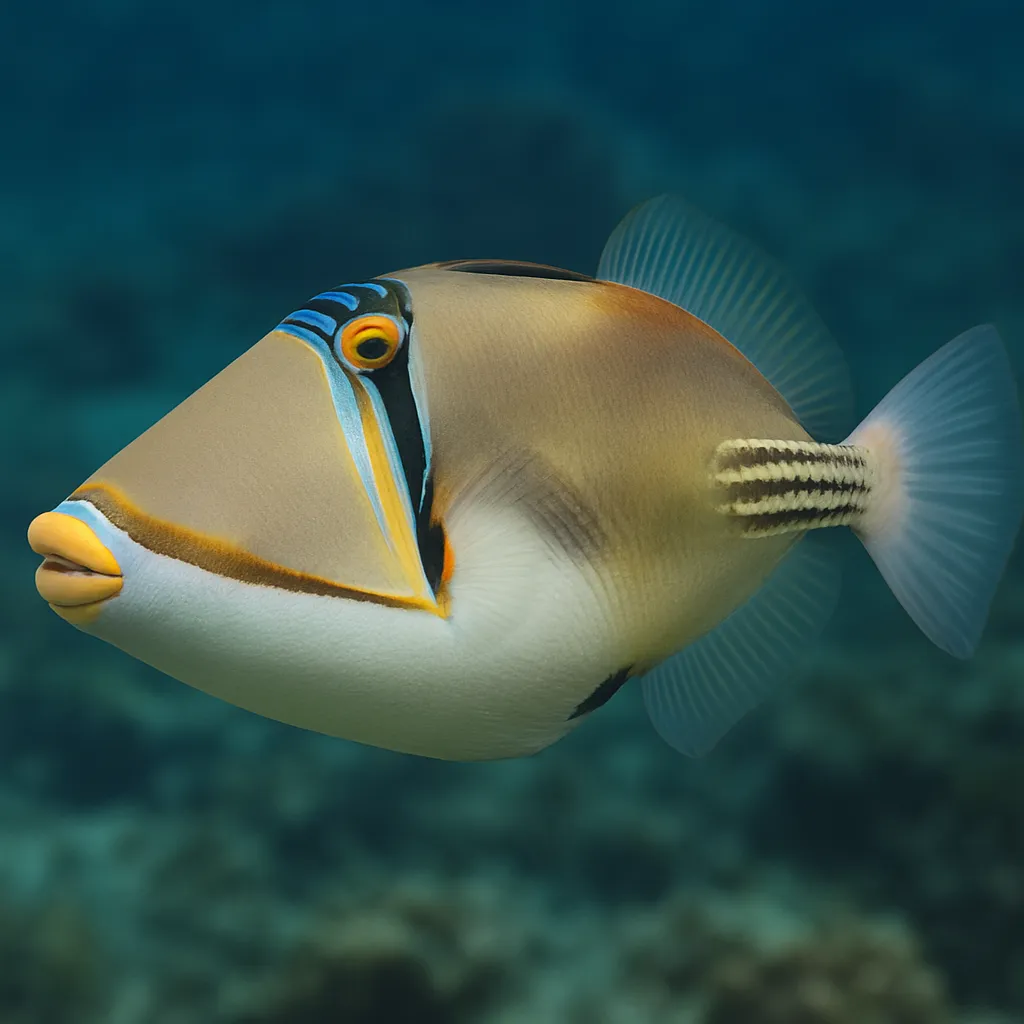 Triggerfish białopłetwy – Rhinecanthus aculeatus