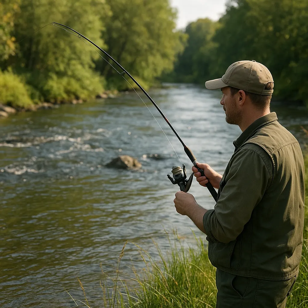 Wędkarstwo na rzece – jak czytać nurt i ustawiać zestaw
