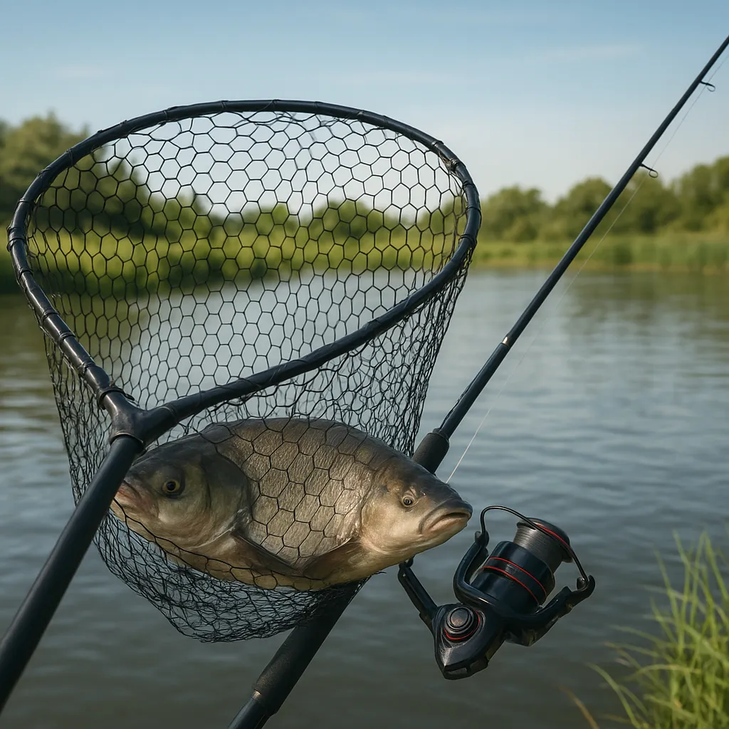 Jak dobrać podbierak do połowu dużych ryb