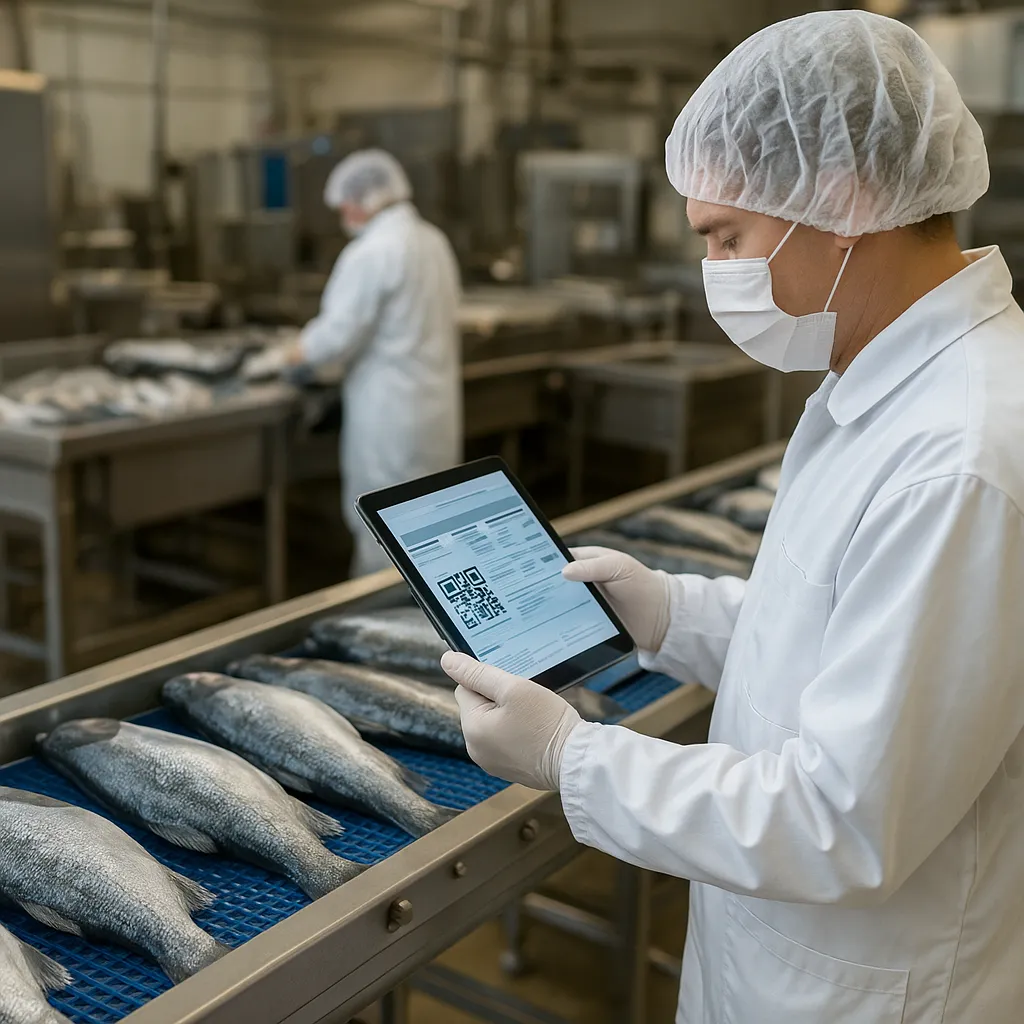 Traceability w przemyśle rybnym – śledzenie partii produkcyjnych