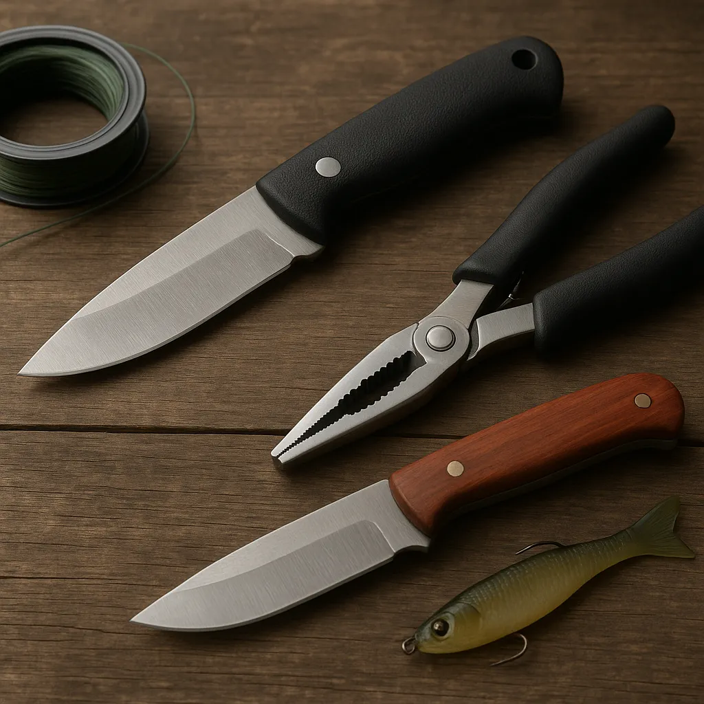 Noże i szczypce wędkarskie – małe akcesoria, wielka różnica