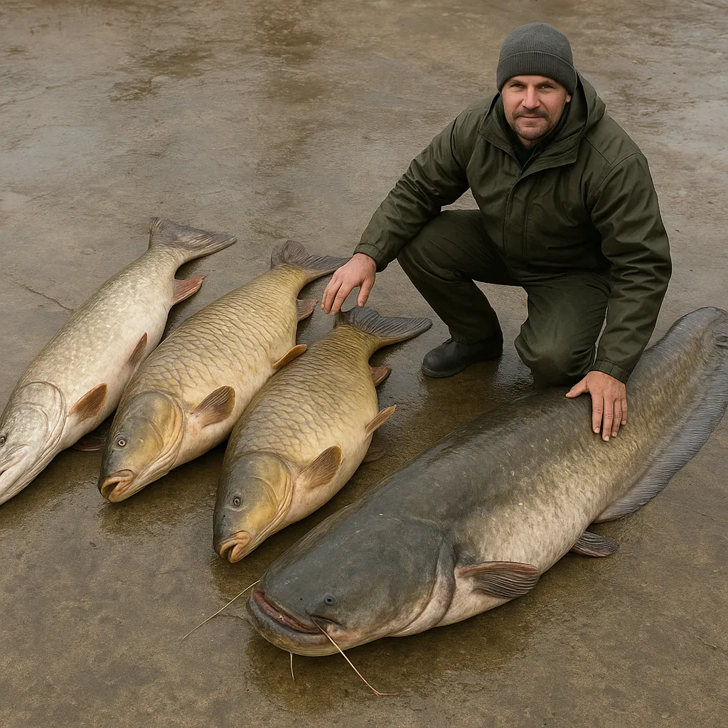 Największe ryby złowione metodą gruntową