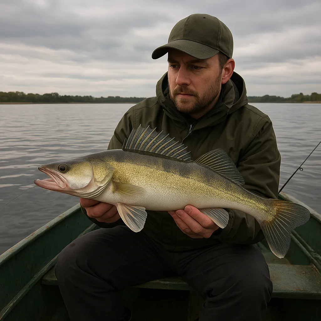 Zbiornik Nyski – sandacz z łodzi