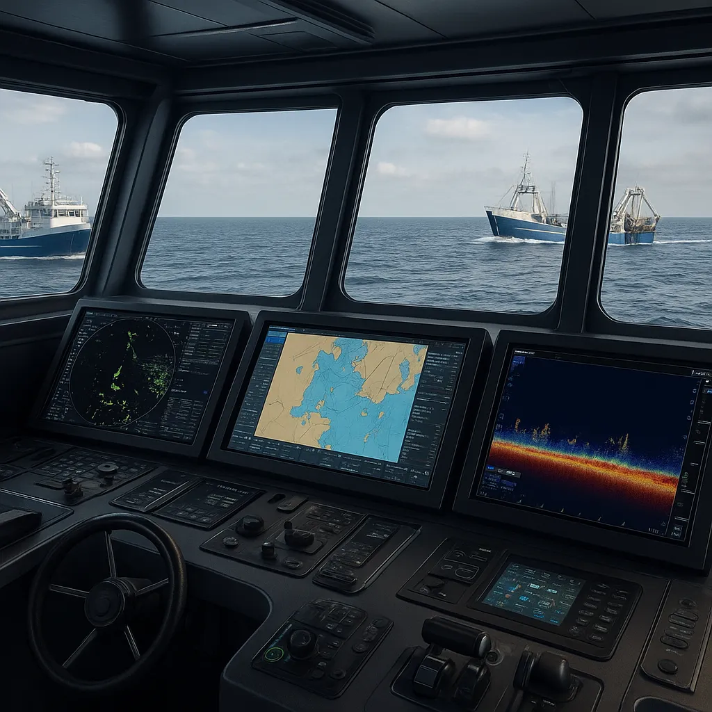 Modernizacja mostka – integracja radarów, ECDIS i sonarów