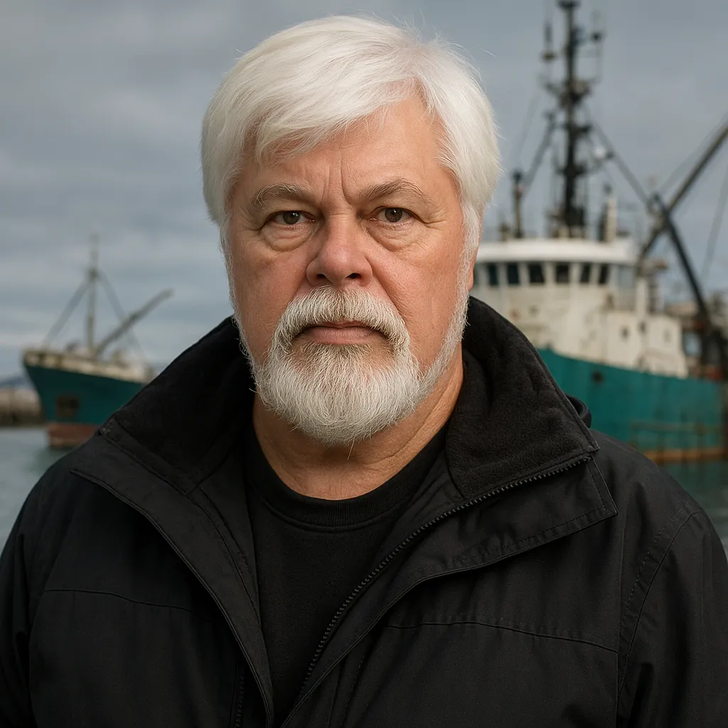 Paul Watson – Kanada – działacz na rzecz ochrony mórz i ryb