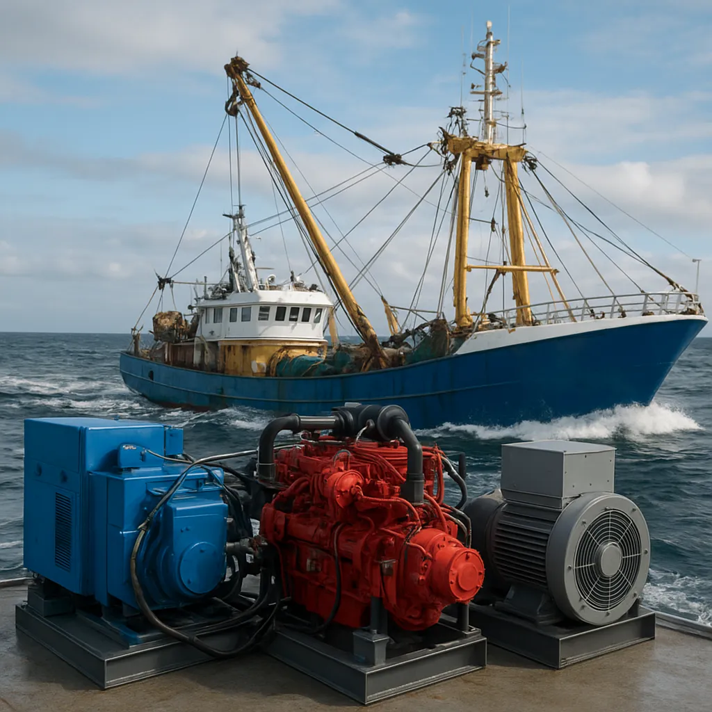 Zasilanie awaryjne na statku rybackim – jak je zaplanować