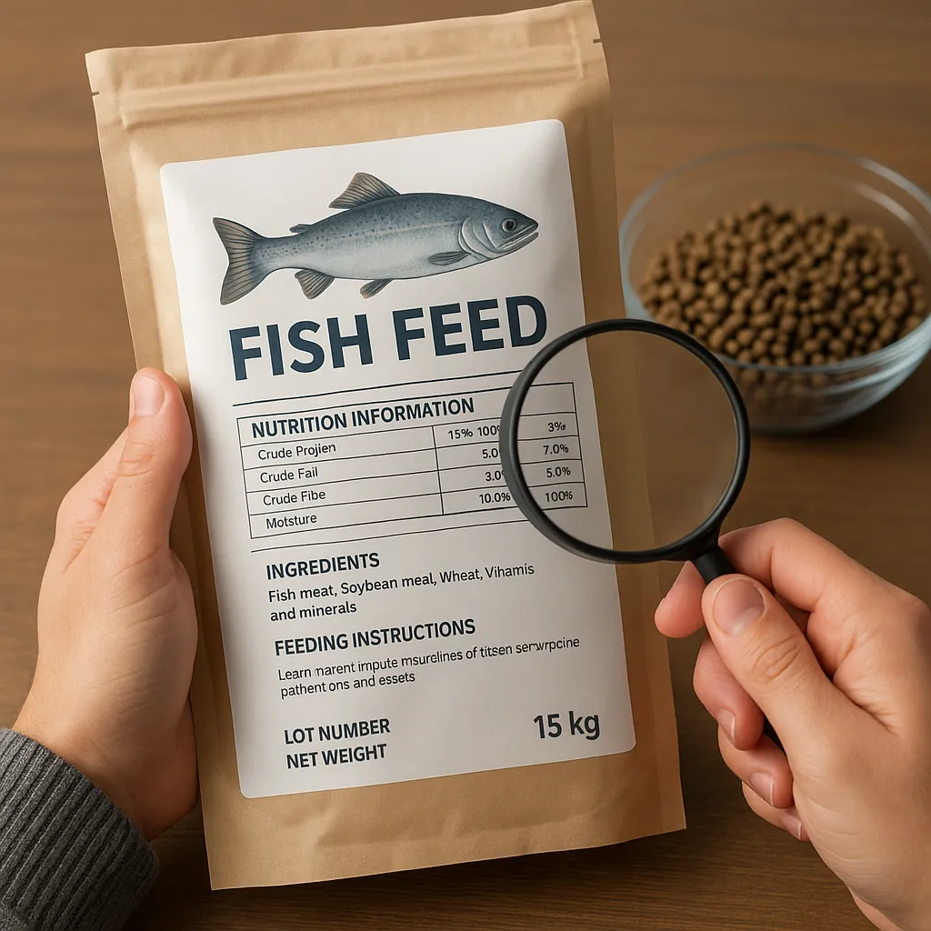 Jak czytać etykiety pasz dla ryb? Przewodnik krok po kroku