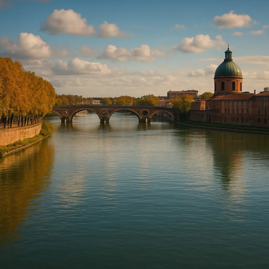 Garonne River – Francja