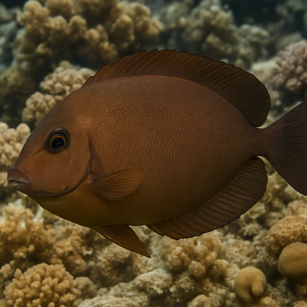 Koralowiec brązowy – Siganus lineatus