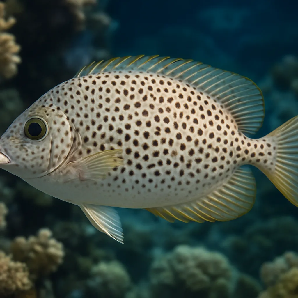 Koralowiec pręgowany – Siganus punctatus