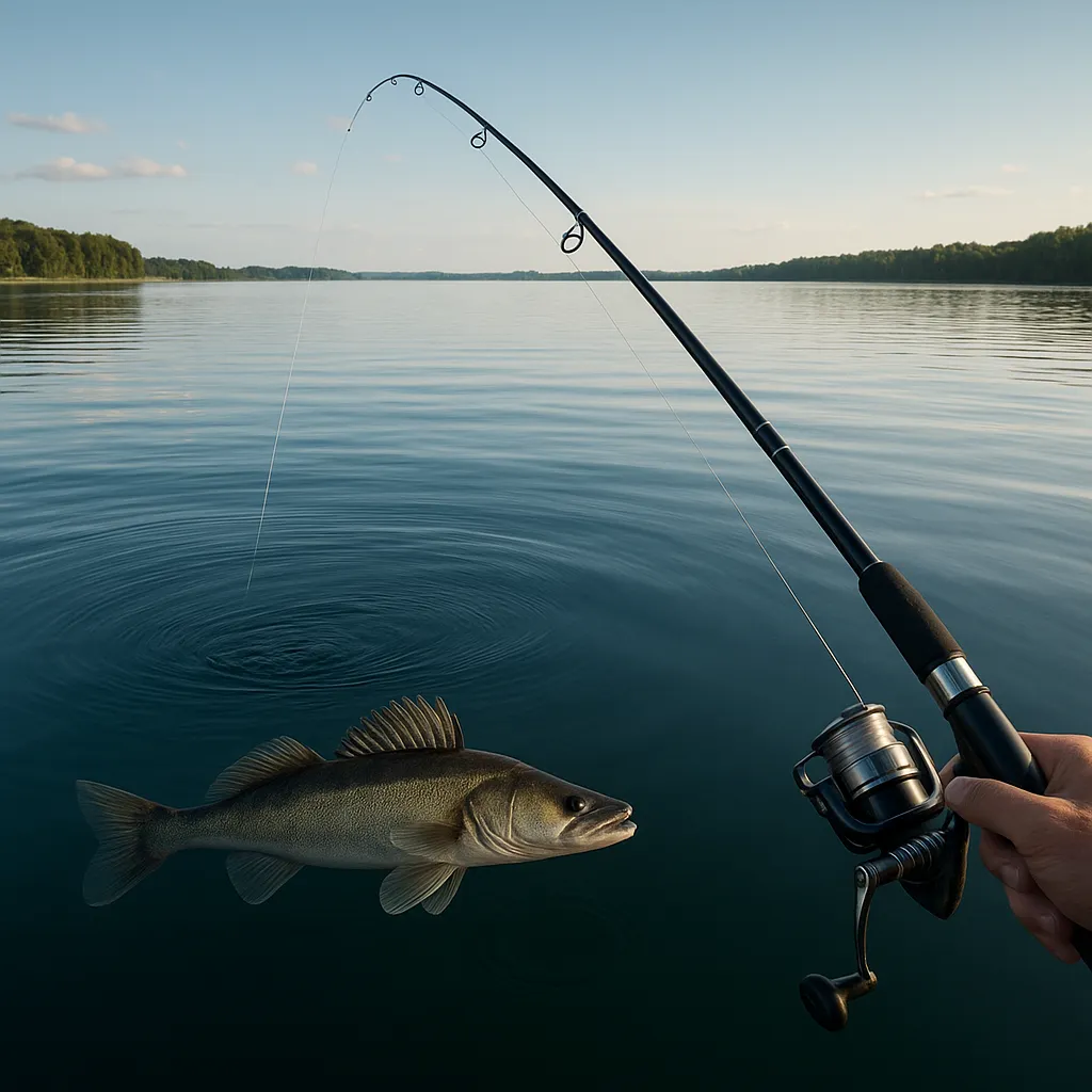 Jezioro Mamry – gdzie szukać sandacza w głębokiej wodzie