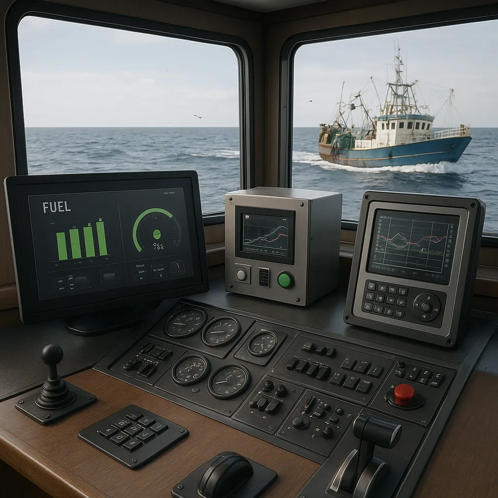 Systemy monitorowania paliwa i optymalizacji spalania w trawlerach