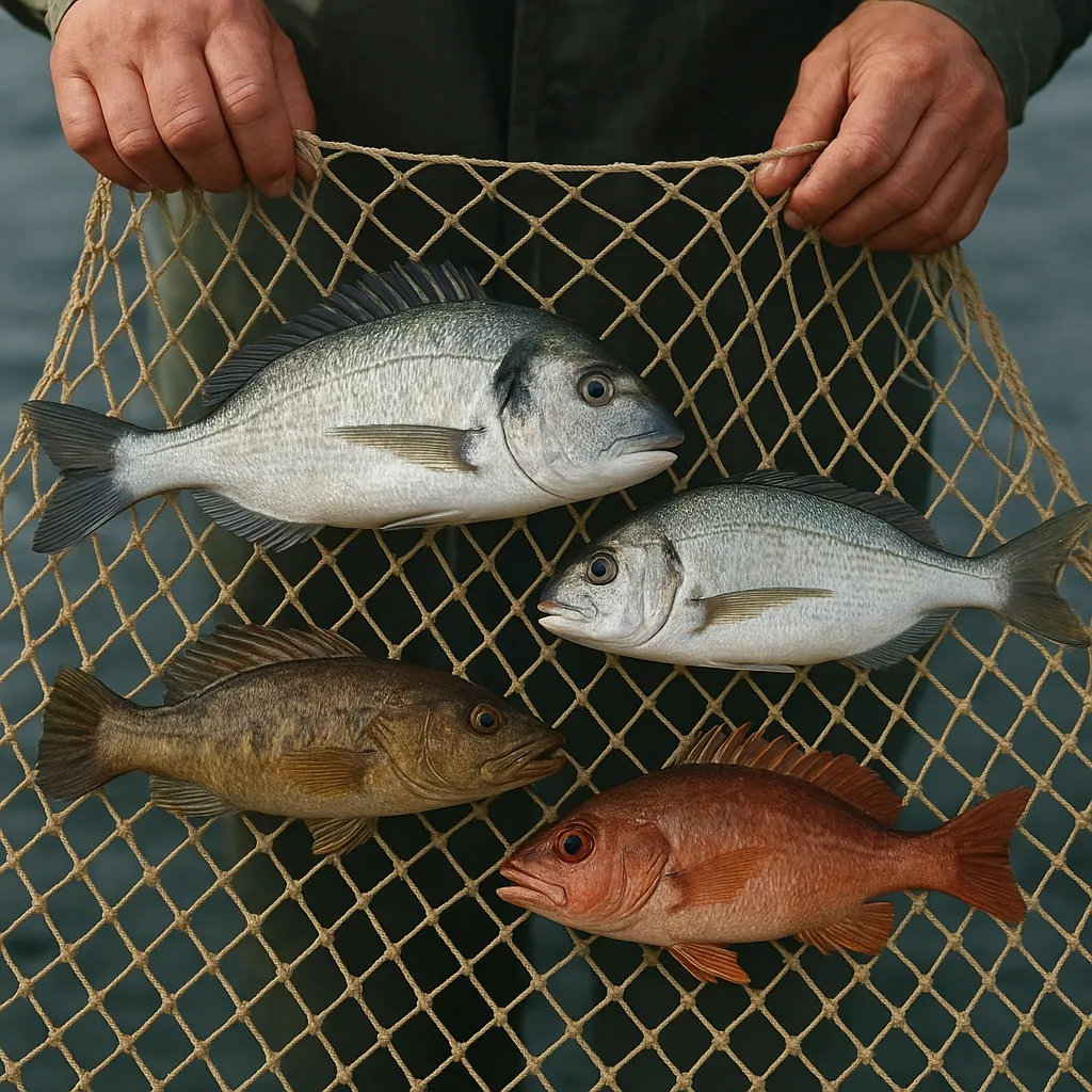 Jak dobrać odpowiednią wielkość oczka w sieci do gatunku ryby