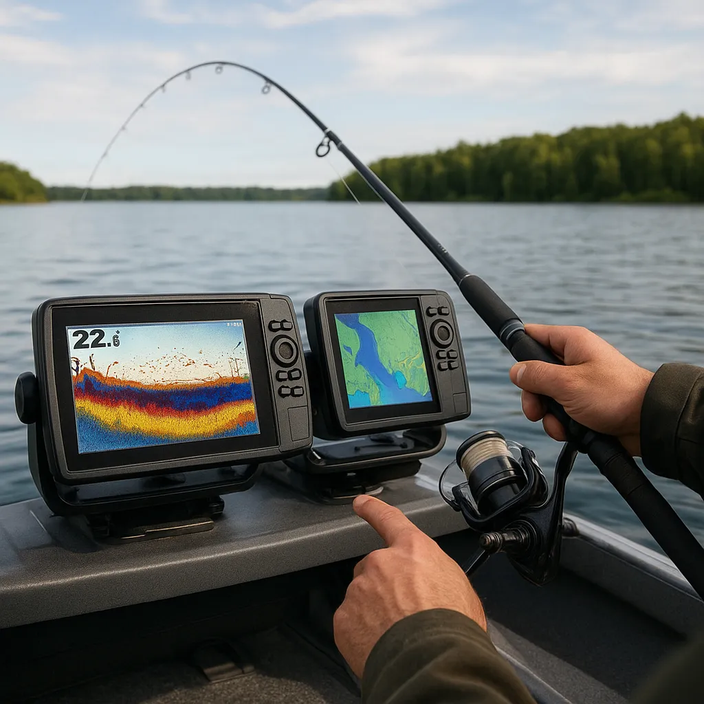 Porównanie echosond z GPS – czy mapa dna to game changer?