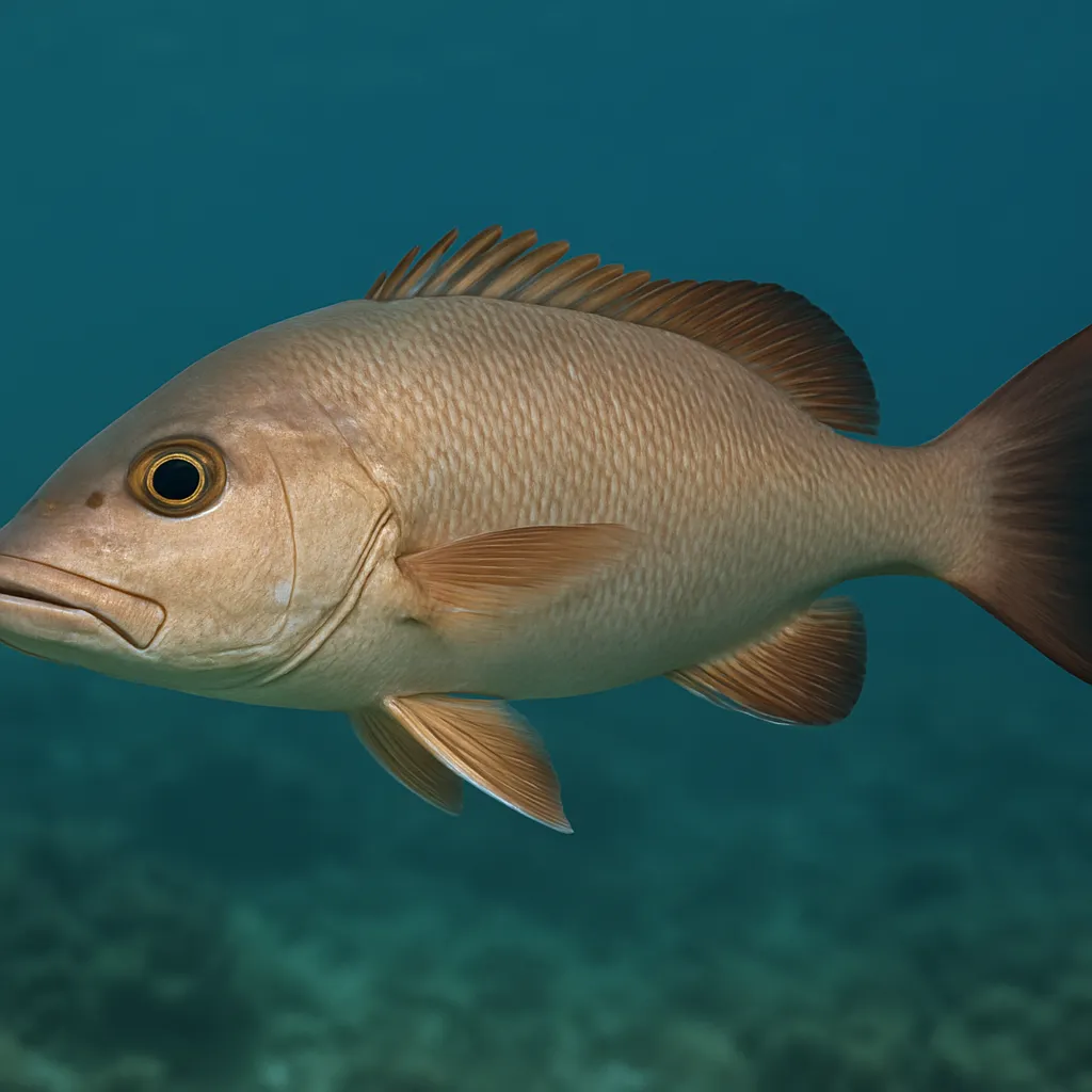 Kaniak jednobarwny – Lutjanus malabaricus