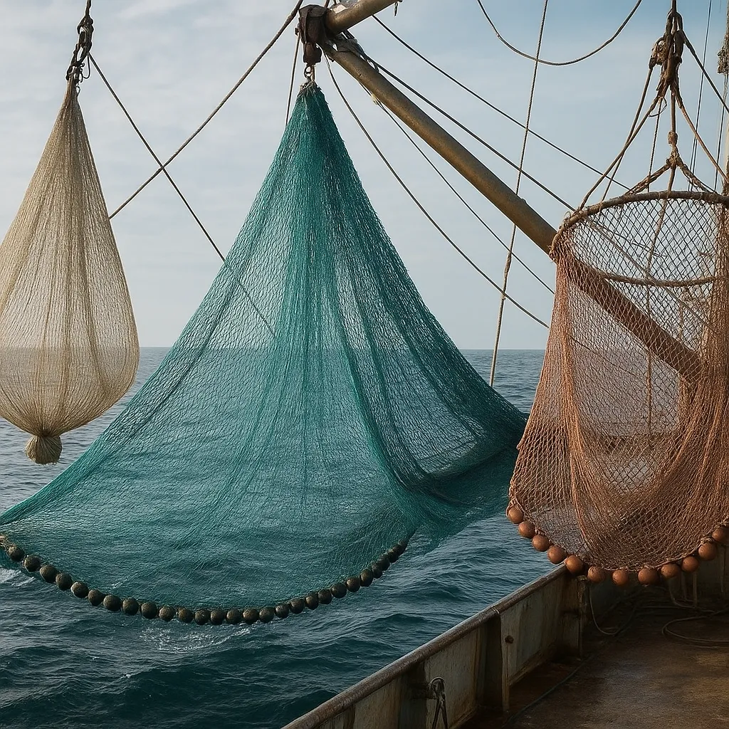 Jakie sieci rybackie są używane w rybołówstwie morskim