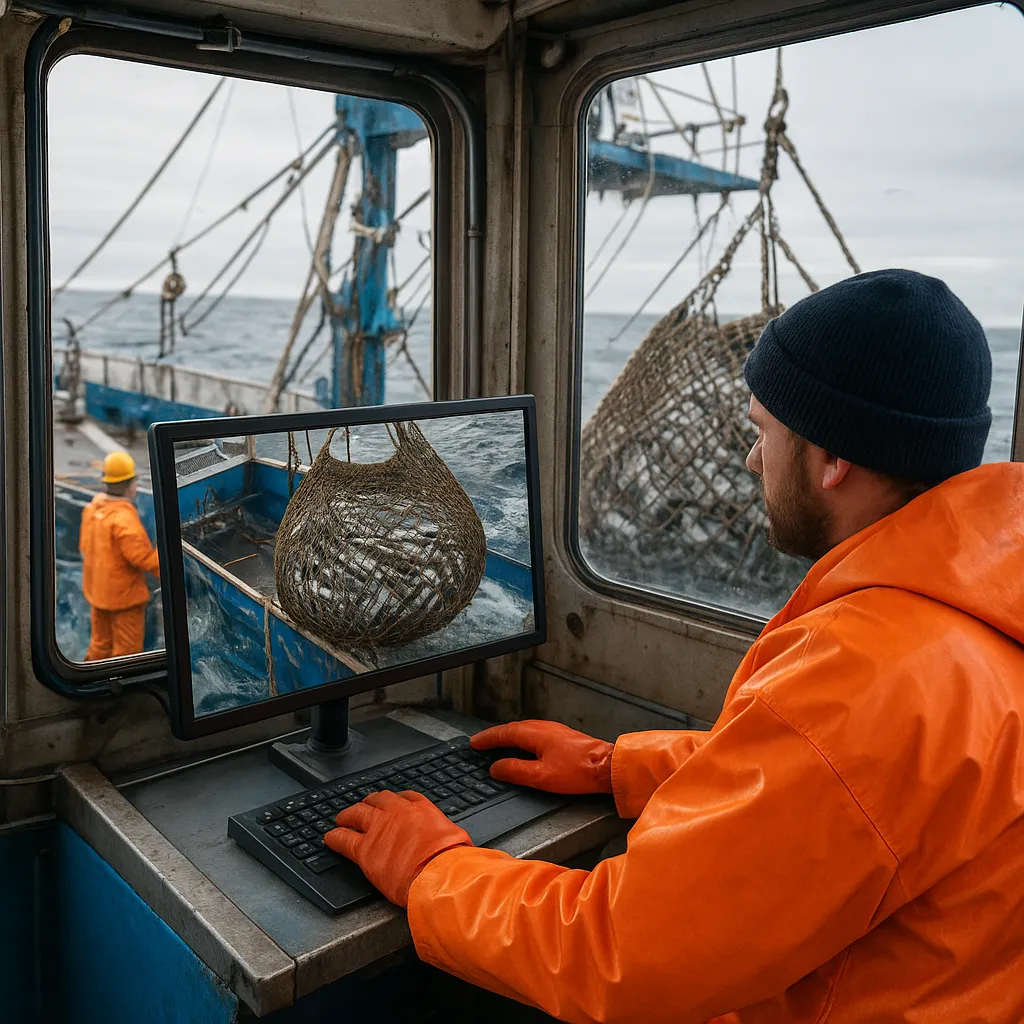 Monitoring połowów kamerami – kontrola i bezpieczeństwo pracy